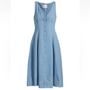 chinese dress ladies Regina Linen Maxi Dress main image 1
